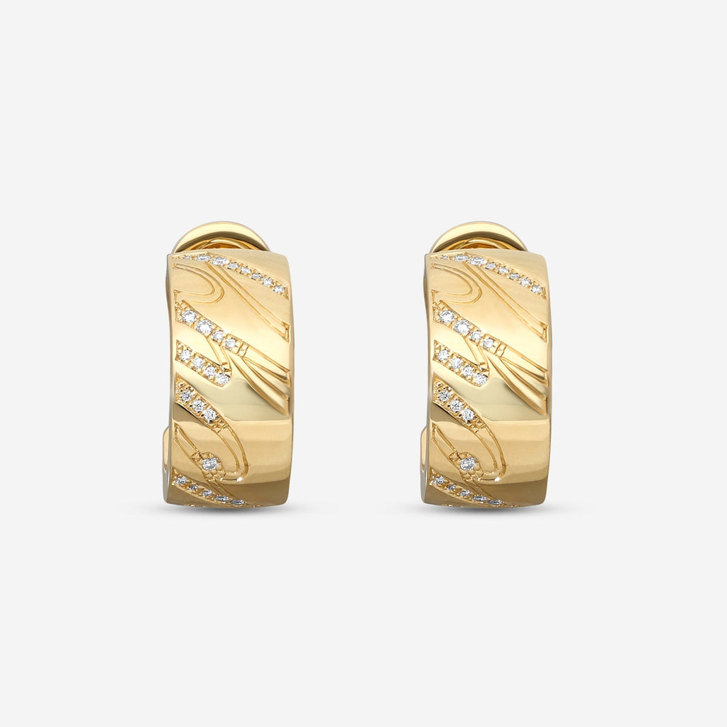 Chopard Chopardissimo Creolen 18 Kt Gelbgold mit Diamanten 837031-0002