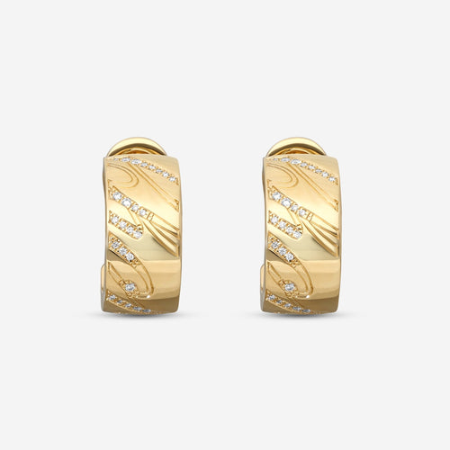 Chopard Chopardissimo Creolen 18 Kt Gelbgold mit Diamanten 837031-0002