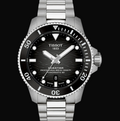 Tissot Seastar 2000 Powermatic 80 44mm Schwarz