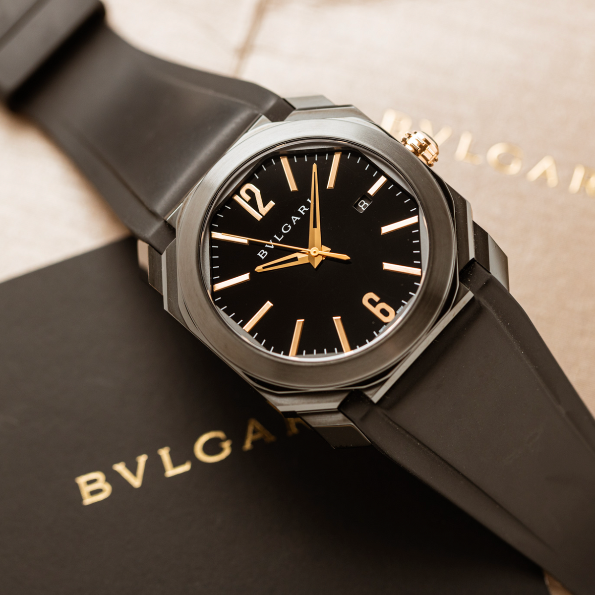 Bulgari Octo Solotempo 41 Ultranero