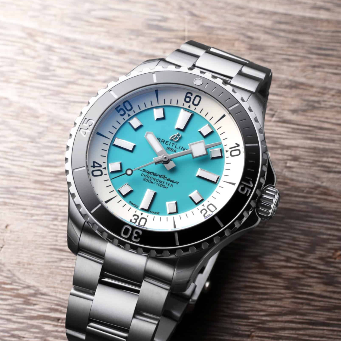 Breitling Superocean Automatic 44 Türkis