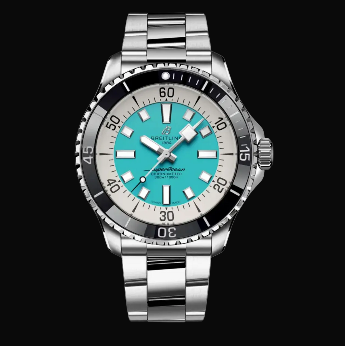 Breitling Superocean Automatic 44 Türkis