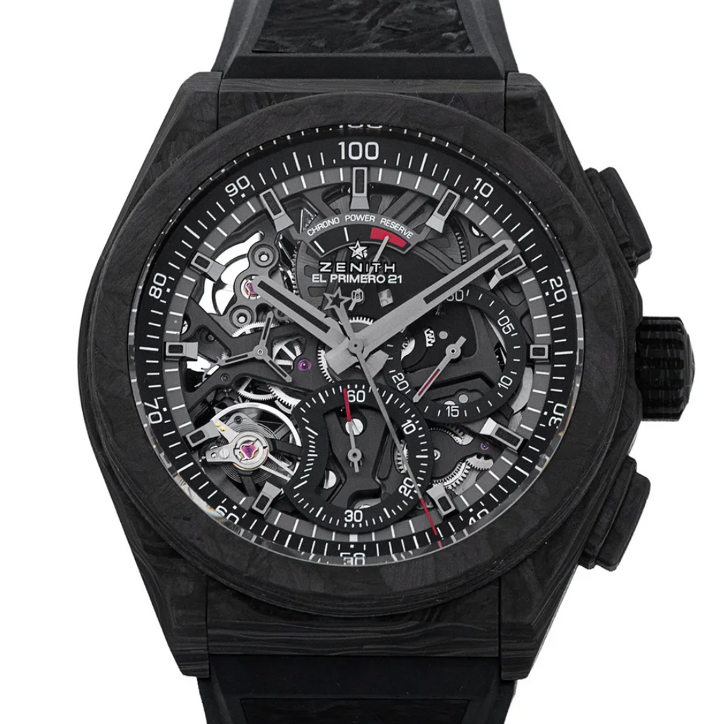 Zenith Defy El Primero 21 Carbon 44mm Chronograph 10.9000.9004/96.R921