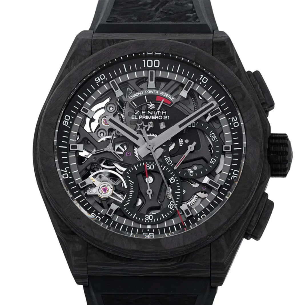 Zenith Defy El Primero 21 Carbon 44mm Chronograph 10.9000.9004/96.R921