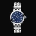 Tudor Clair de Rose 30mm Blau / Edelstahlband M35500-0009