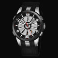 Perrelet Turbine Skeleton Silber skelettiert / Kautschukband A1082/1