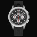 Perrelet Big Date Chronograph Schwarz / Kautschukband A5003/2