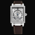 Universal Genève Microtor Cabriolet Silber / Braunes Lederband 8101.129-007