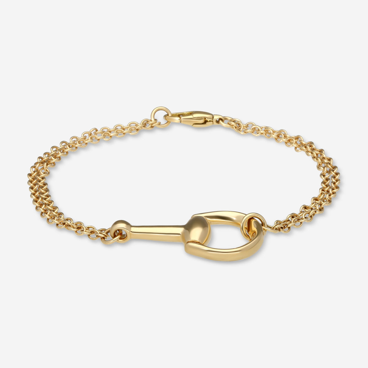 Gucci Horsebit Armband 18 Kt Gelbgold YBA795812001