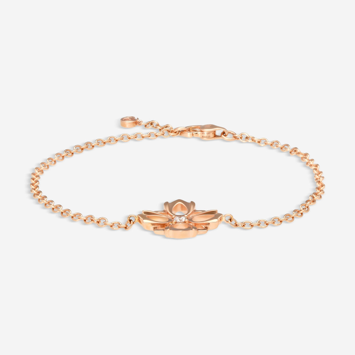 Gucci Flora Armband 18 Kt Roségold mit Diamant YBA796247001