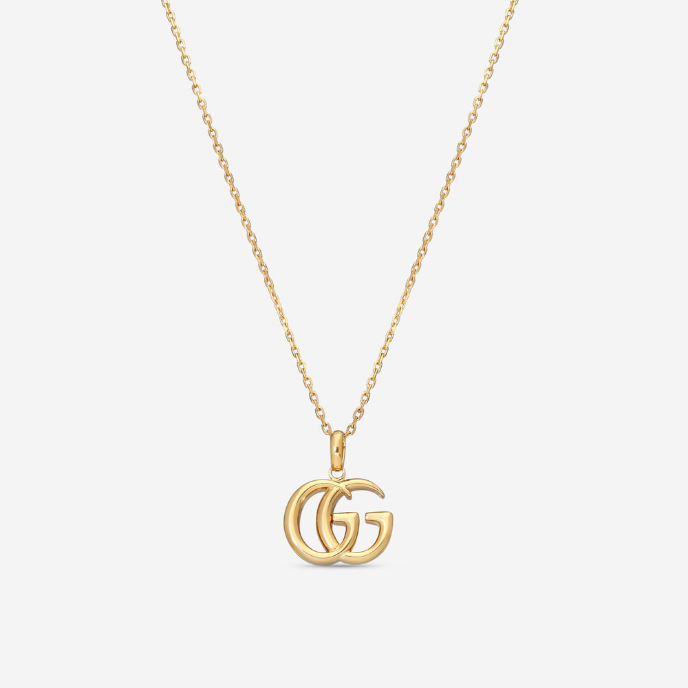 Gucci GG Running Anhänger mit Kette 18 Kt Gelbgold YBB502088001