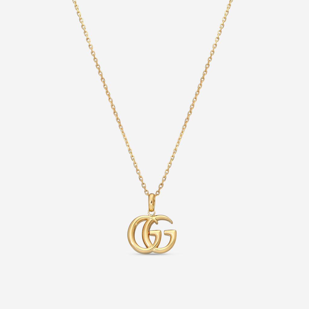 Gucci GG Running Anhänger mit Kette 18 Kt Gelbgold YBB502088001
