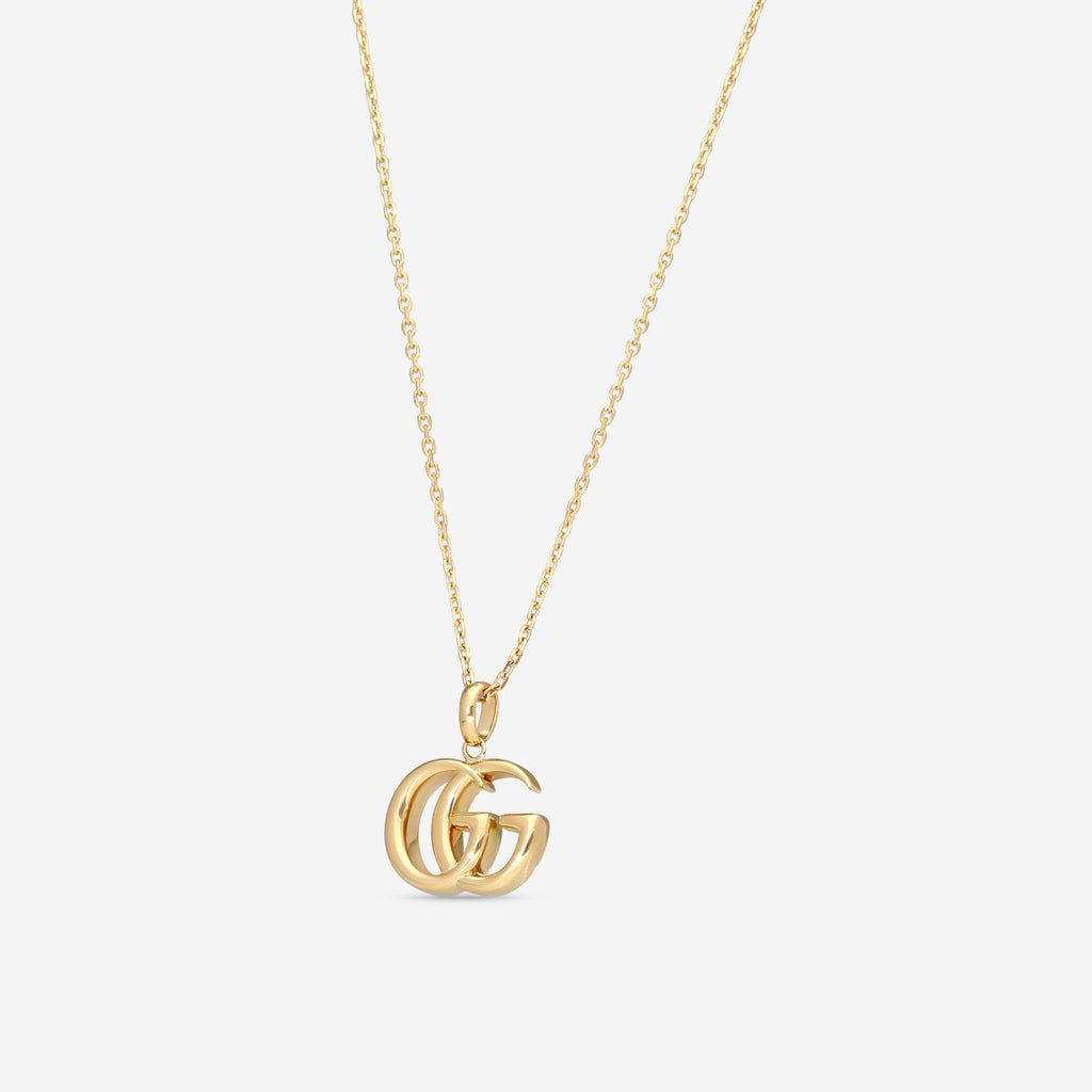 Gucci GG Running Anhänger mit Kette 18 Kt Gelbgold YBB502088001