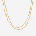 Gucci Interlocking G Halskette 18 Kt Gelbgold YBB631761001