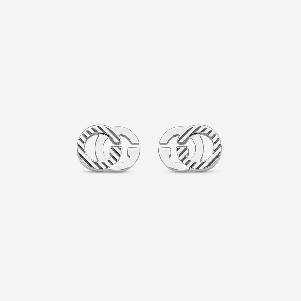 Gucci GG Ohrstecker 18 Kt Weissgold YBD652219002