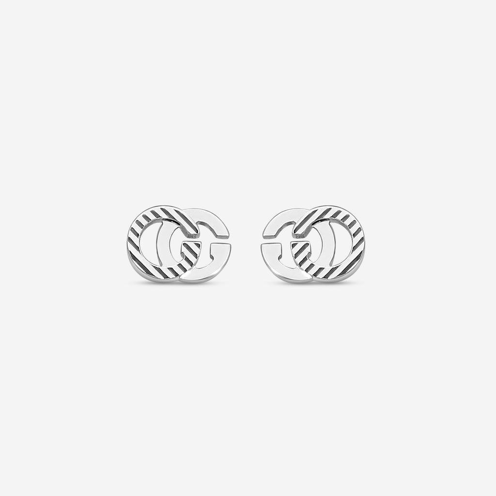 Gucci GG Ohrstecker 18 Kt Weissgold YBD652219002