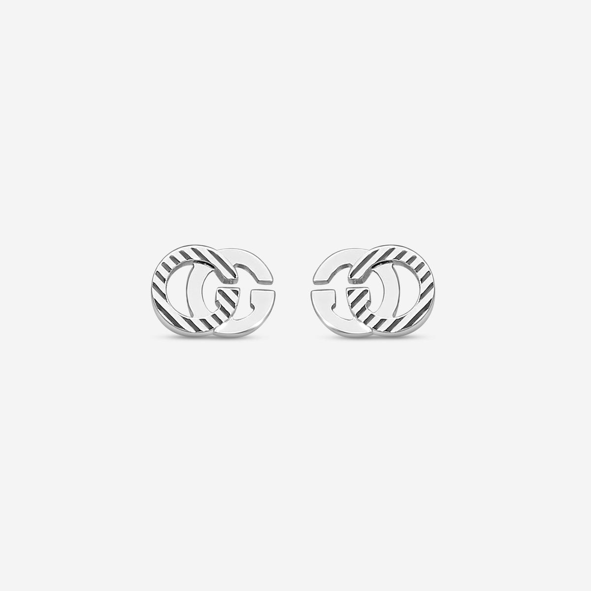 Gucci GG Ohrstecker 18 Kt Weissgold YBD652219002