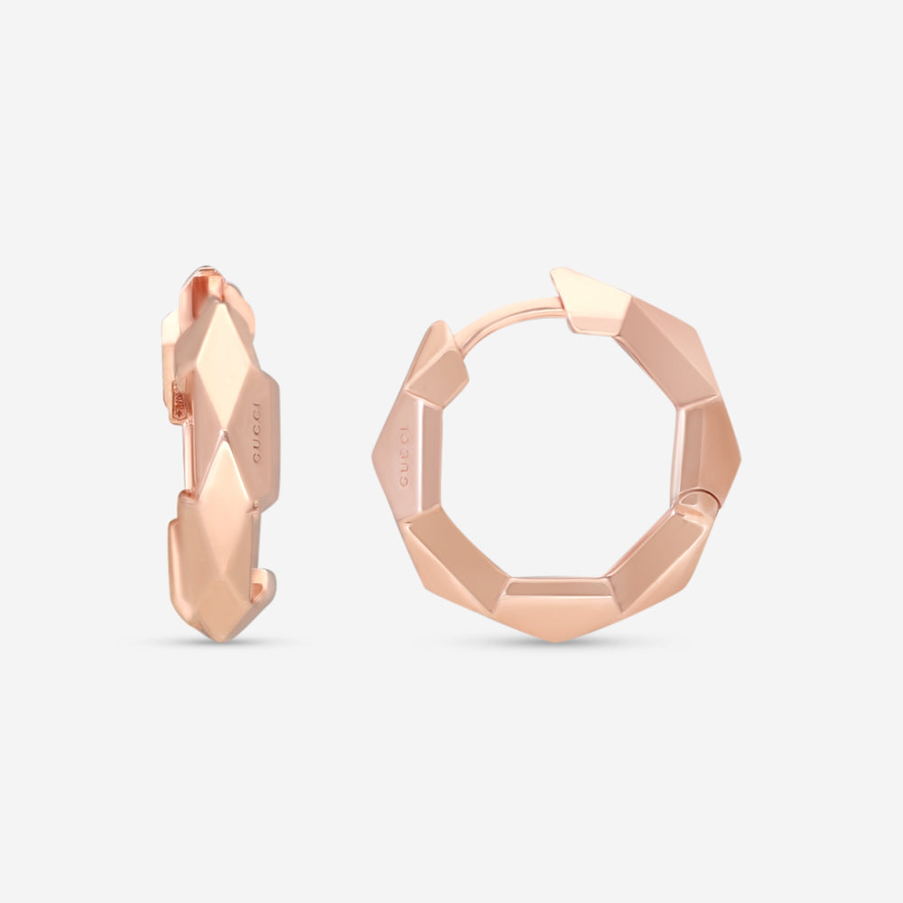 Gucci Link to Love Creolen 18 Kt Roségold YBD786727001