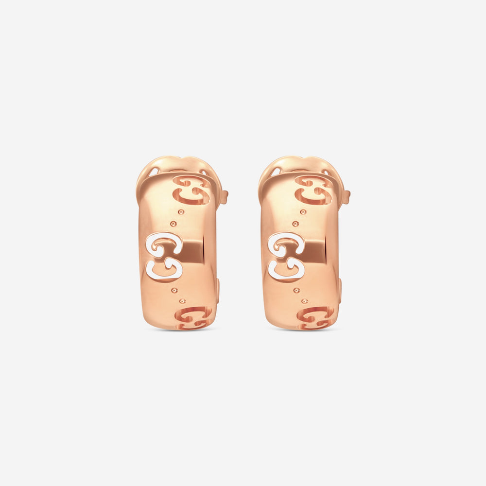 Gucci Icon Creolen 18 Kt Roségold YBD804361002