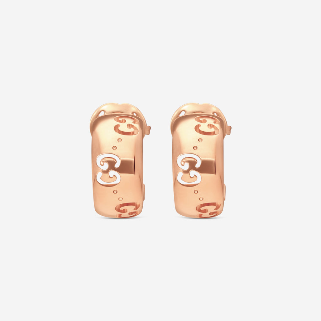 Gucci Icon Creolen 18 Kt Roségold YBD804361002