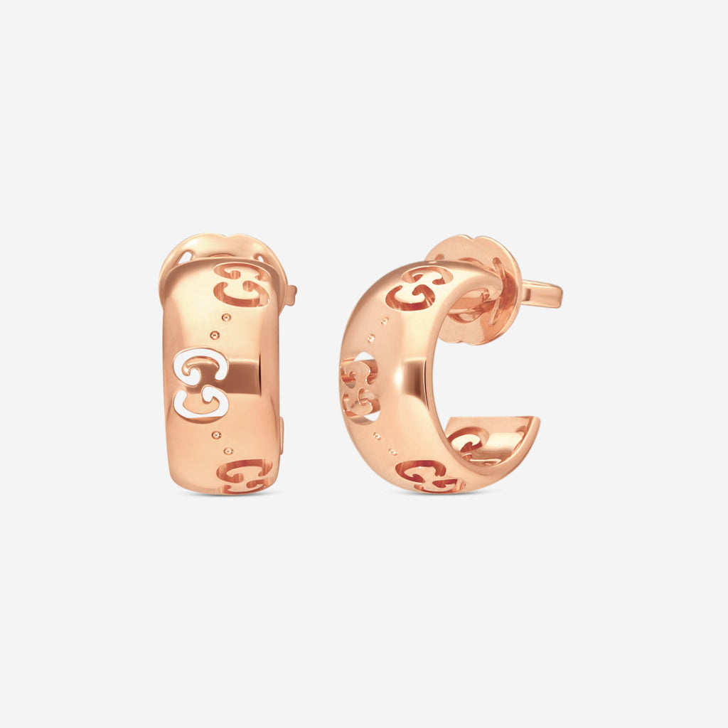 Gucci Icon Creolen 18 Kt Roségold YBD804361002