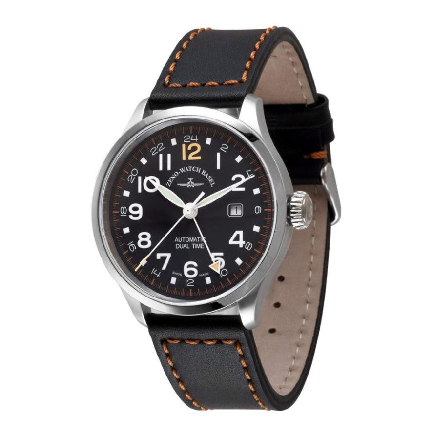 Zeno-Watch Basel Retro Tre Pilot GMT (Dual Time)