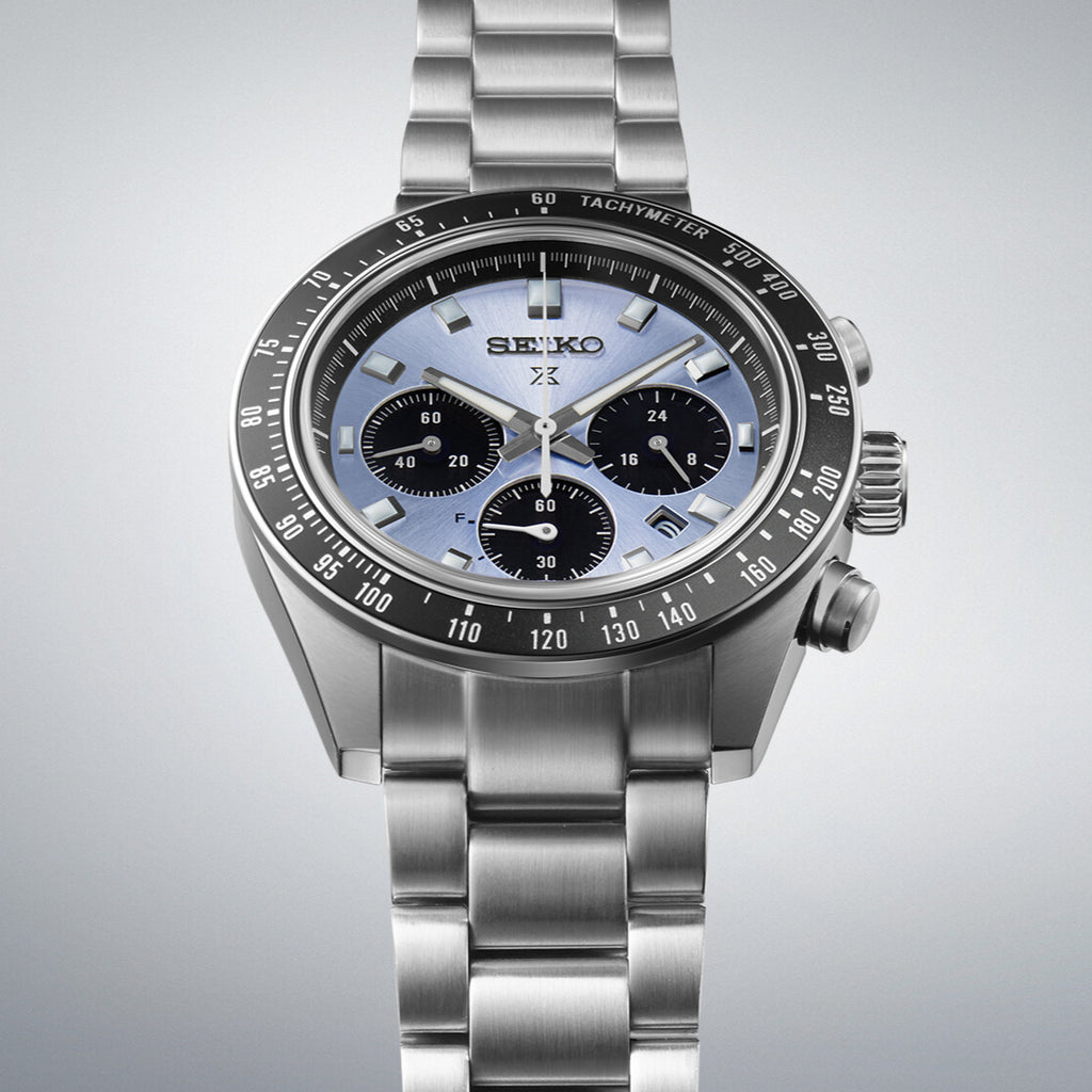 Seiko Prospex Speedtimer Solar Chronograph Crystal Trophy