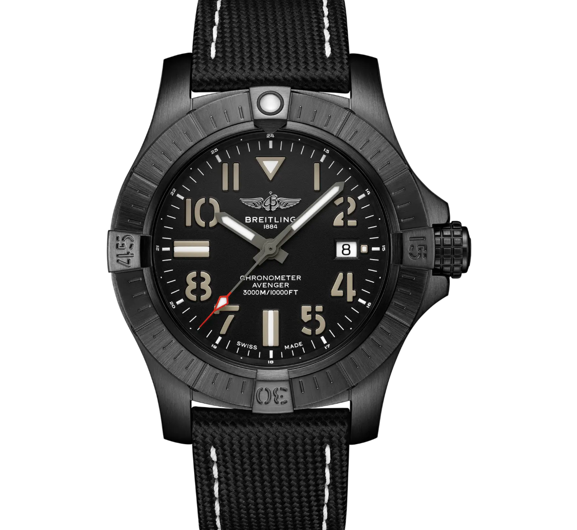 Breitling Automatic 45 Seawolf Night Mission