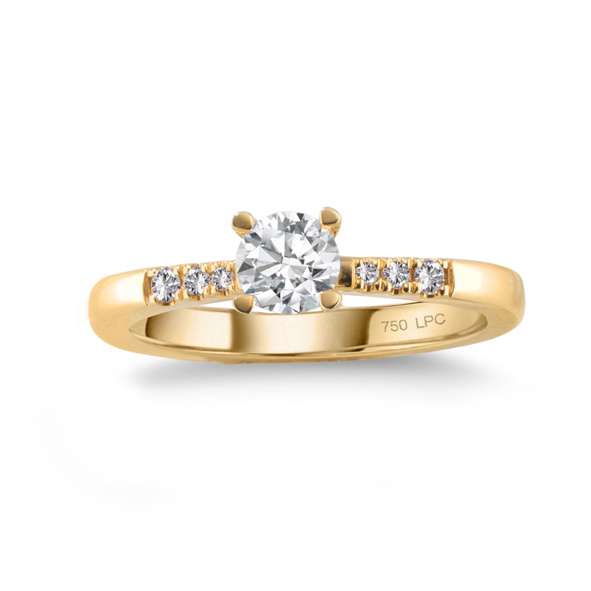 Damenring Fantasy 18K/750 Gelbgold