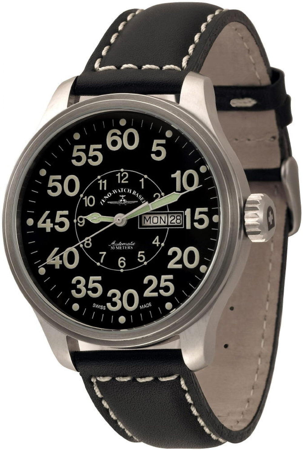 Zeno Watch OS Pilot Observer Day Date