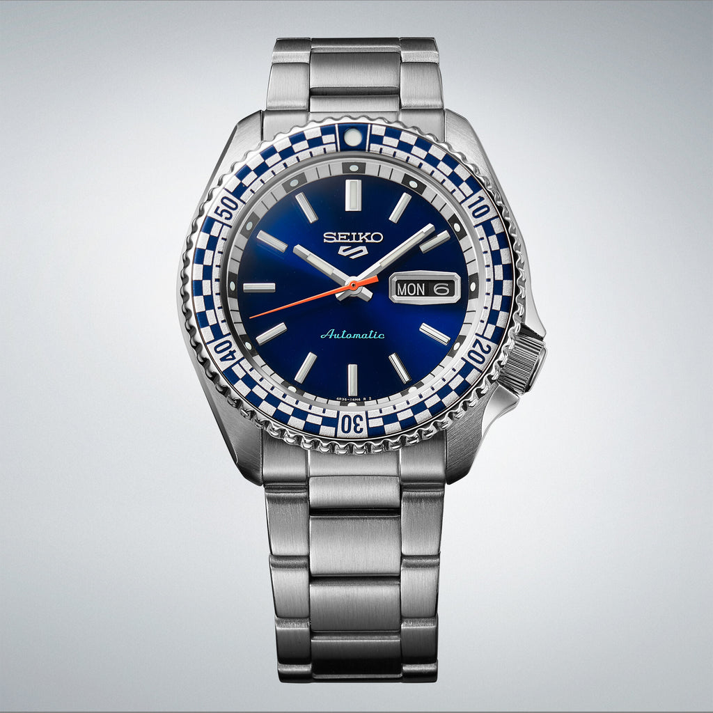 Seiko 5 Sports Retro Color Petrol Blue Special Edition