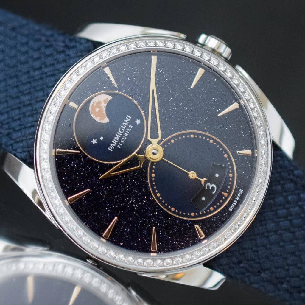 Parmigiani Fleurier Tonda Metropolitaine Automatic Blue Dial 33.1mm