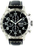 Zeno Watch Oversized Pilot Tachymeter Chrono Day-Date