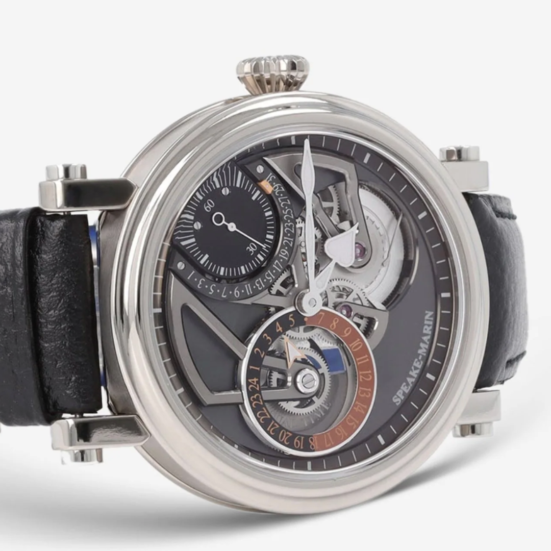 Speake-Marin OPENWORKED DUAL TIME TITANIUM