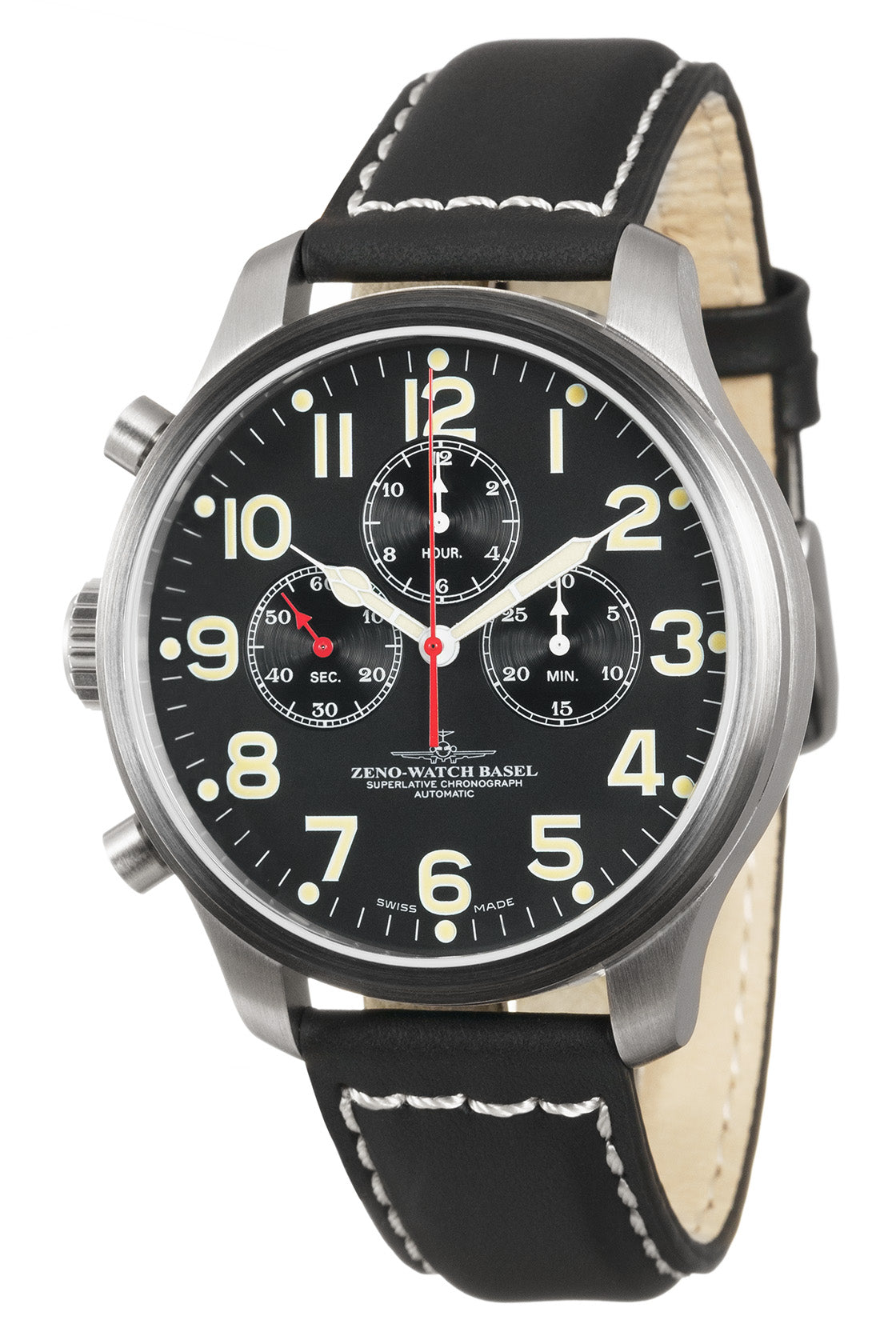 Zeno Watch OS Pilot Chronograph 2025 Lefthander