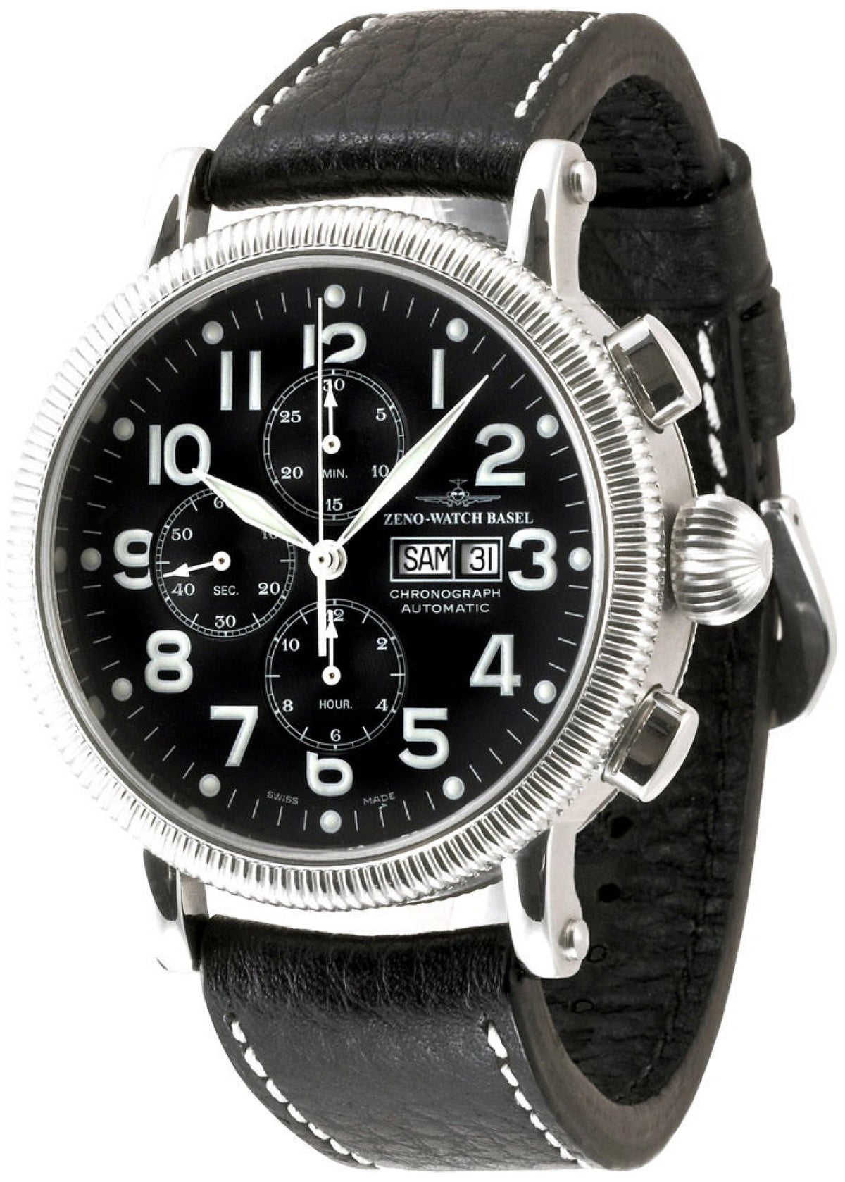 Zeno Watch Nostalgia XL Chronograph Day-Date