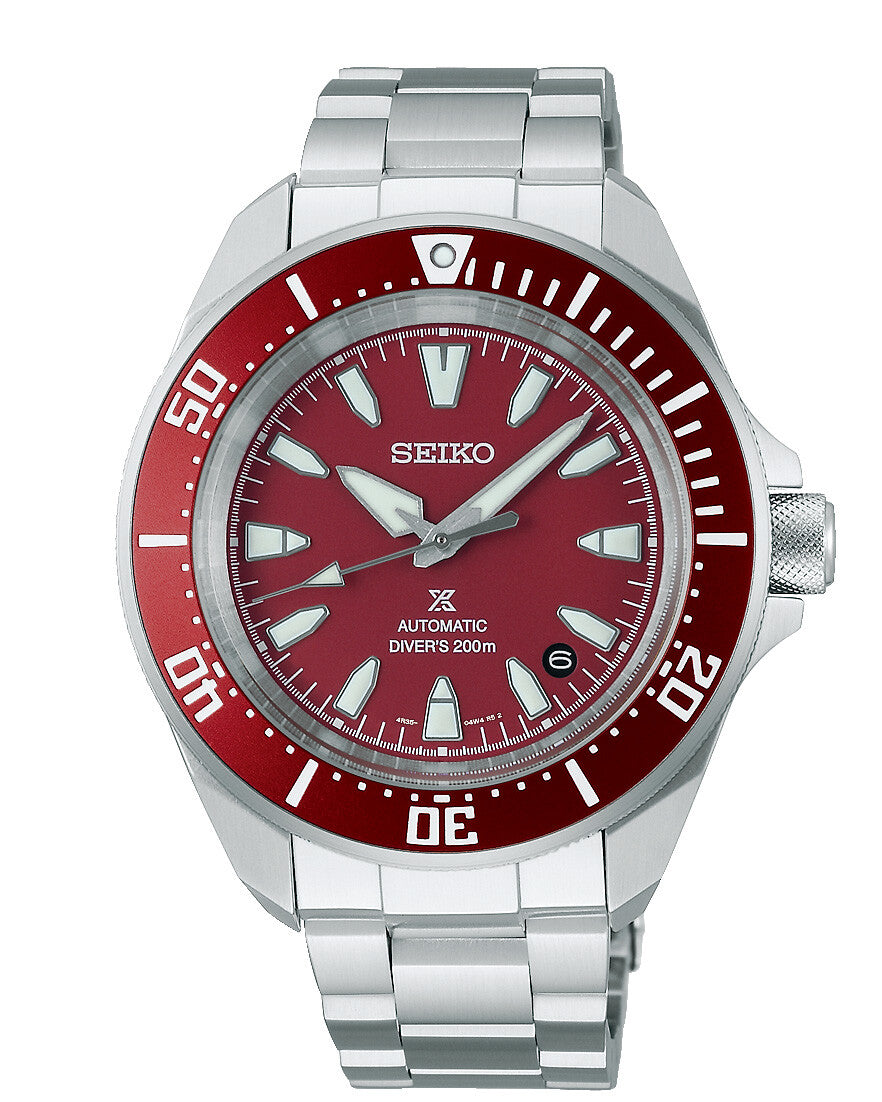 Seiko Prospex Automatik Diver´s Slim Samurai Rot