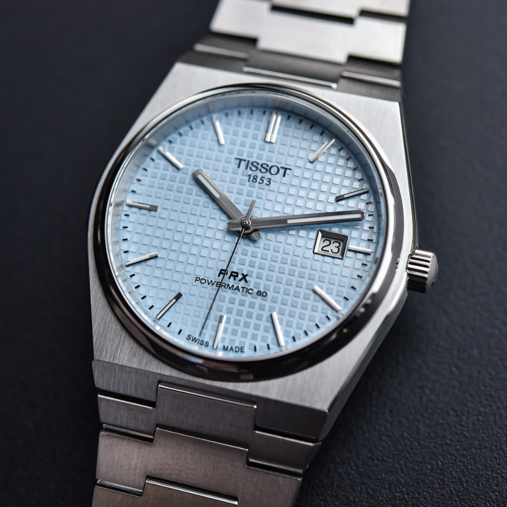 Tissot PRX 40 205 Powermatic 80 Hellblau