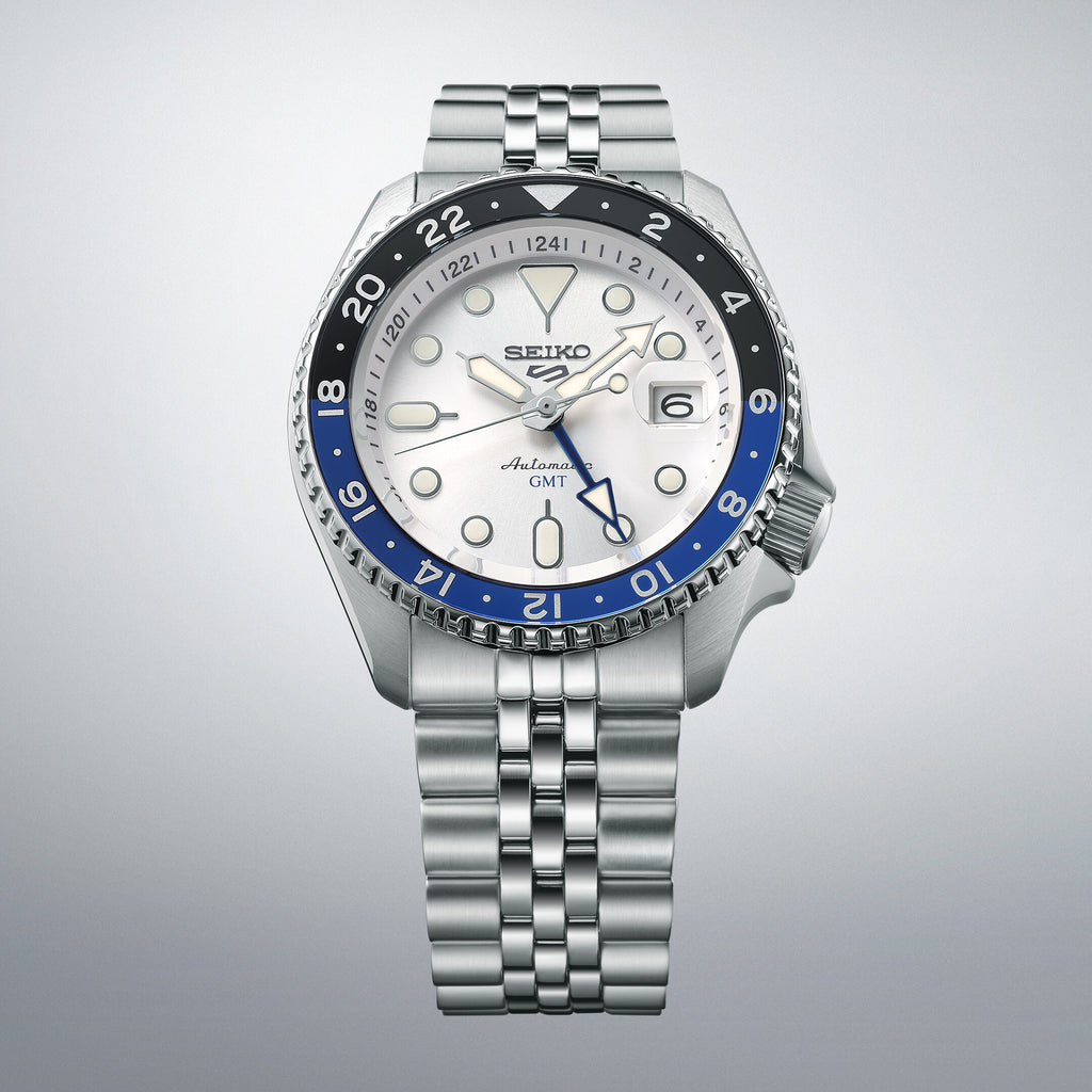 Seiko 5 Sports GMT Silver Cloud SKX Re-Interpretation