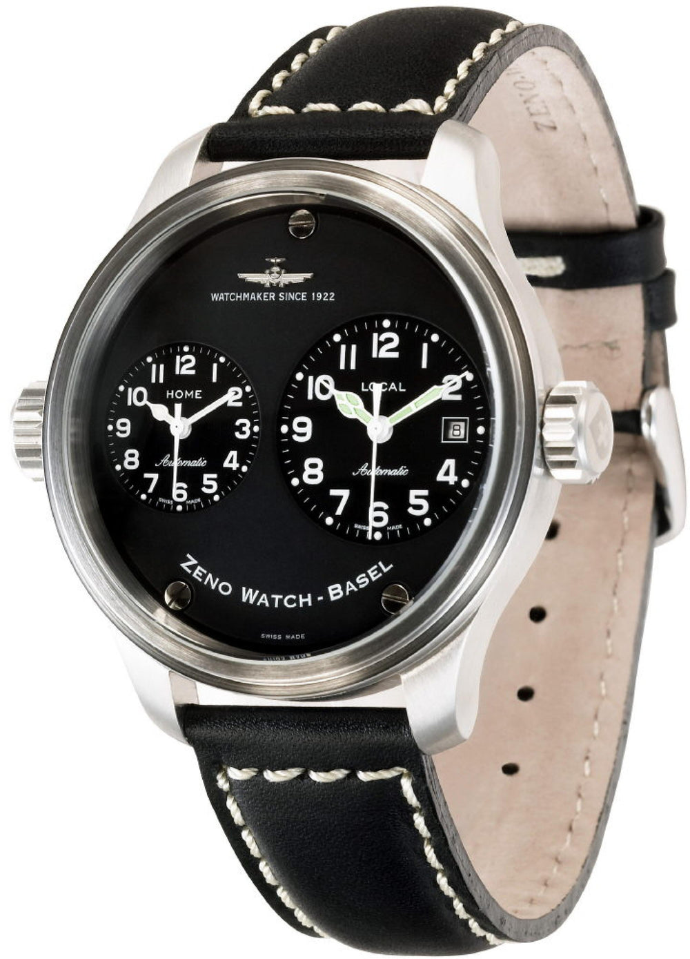 Zeno Watch OS Pilot Dual Time