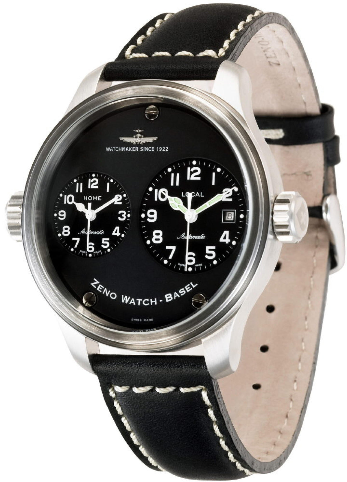 Zeno Watch OS Pilot Dual Time