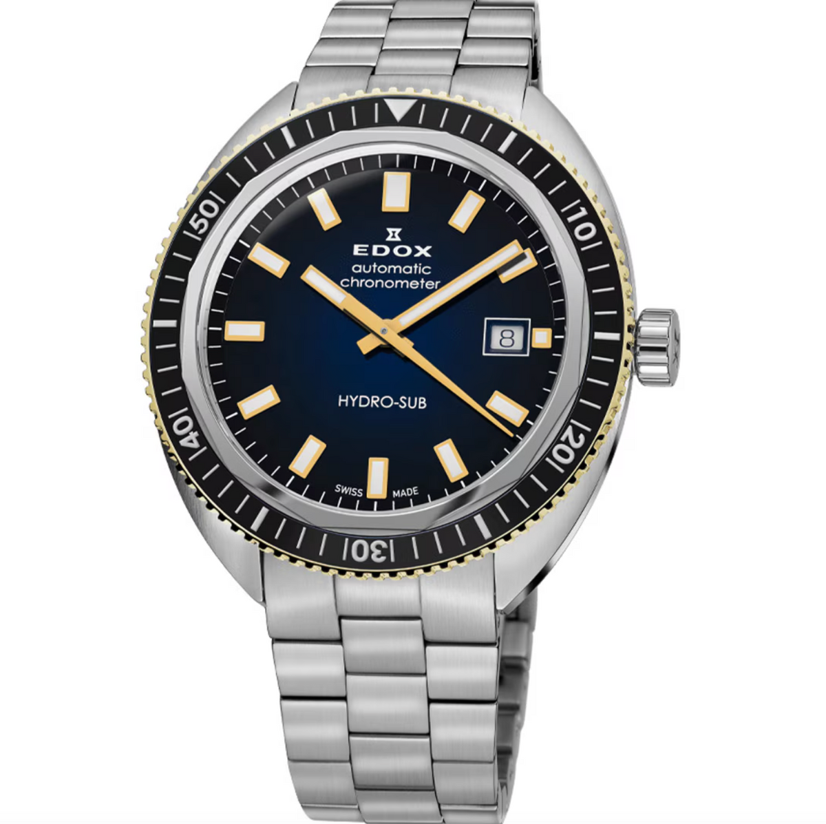 Edox Hydro-Sub Date Automatic COSC Limited Edition