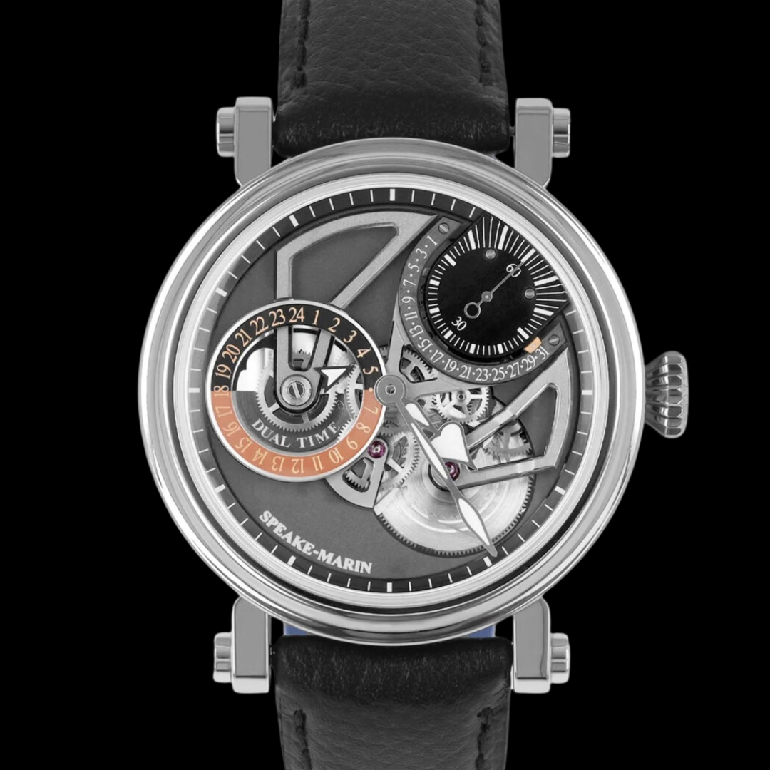 Speake-Marin OPENWORKED DUAL TIME TITANIUM