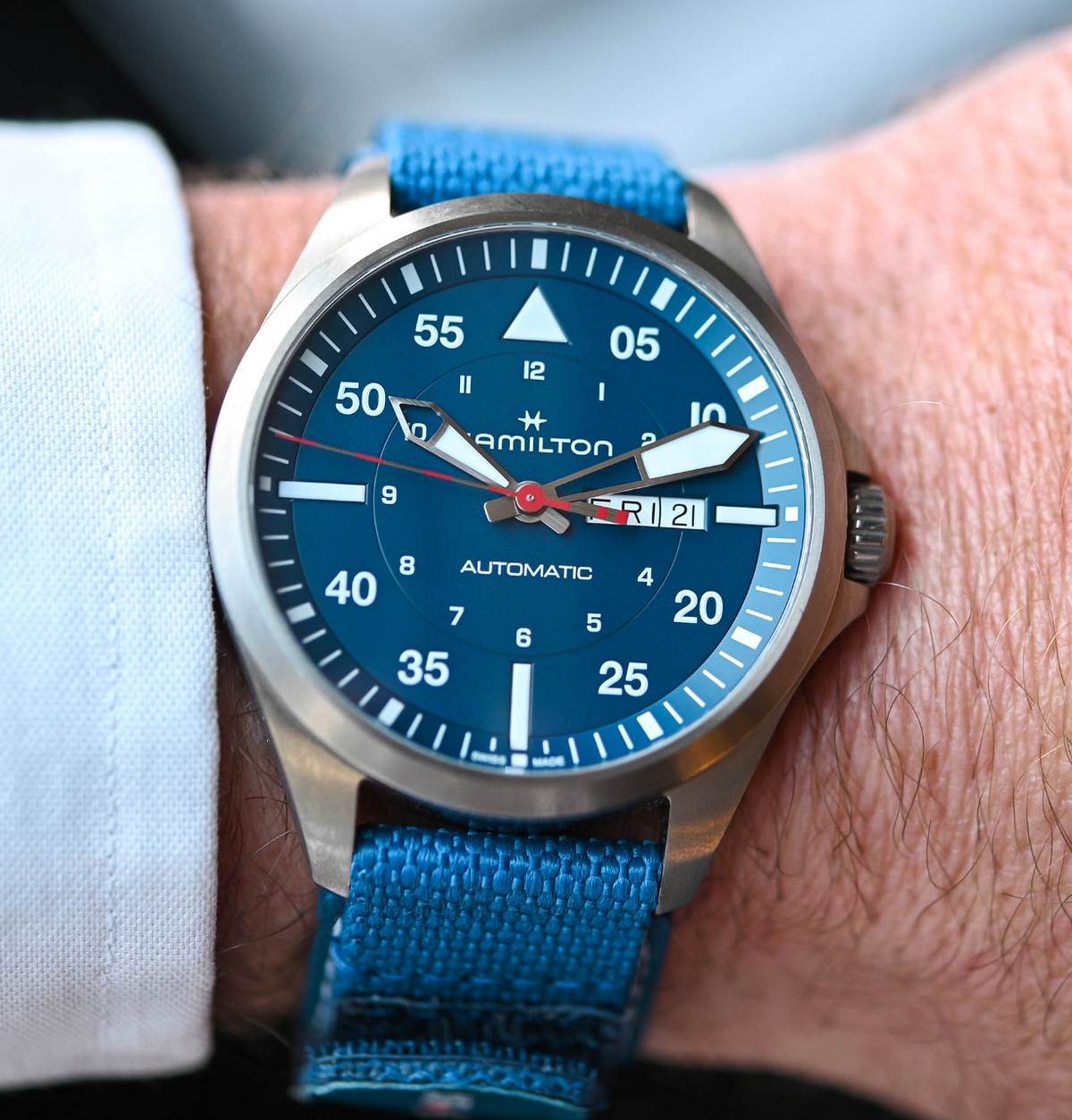 Hamilton Khaki Aviation Pilot Air Glaciers 42mm Special Edition
