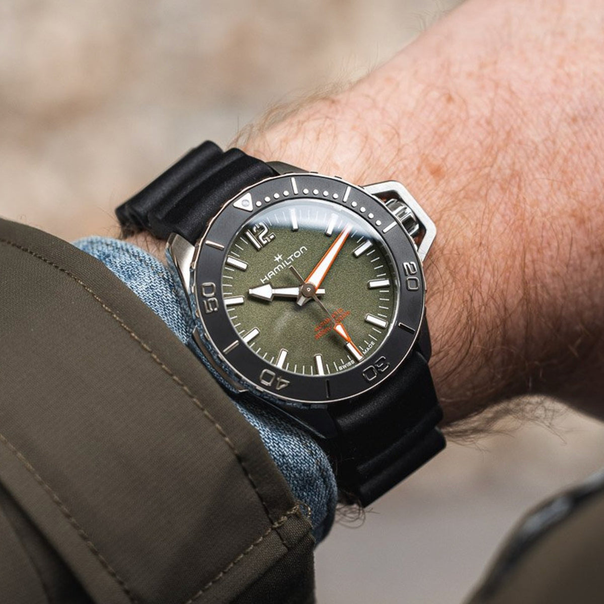 Hamilton Khaki Navy Frogman Auto 41