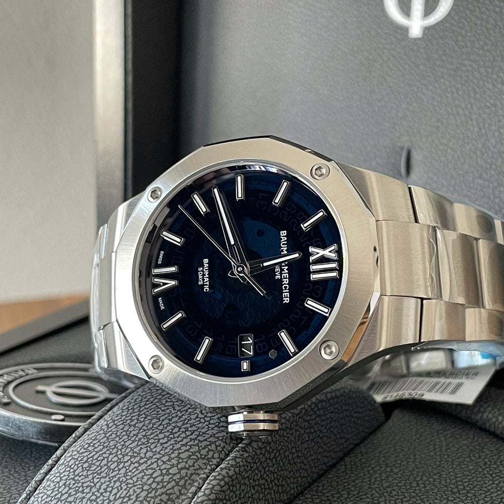 Baume & Mercier Riviera Blue Baumatic