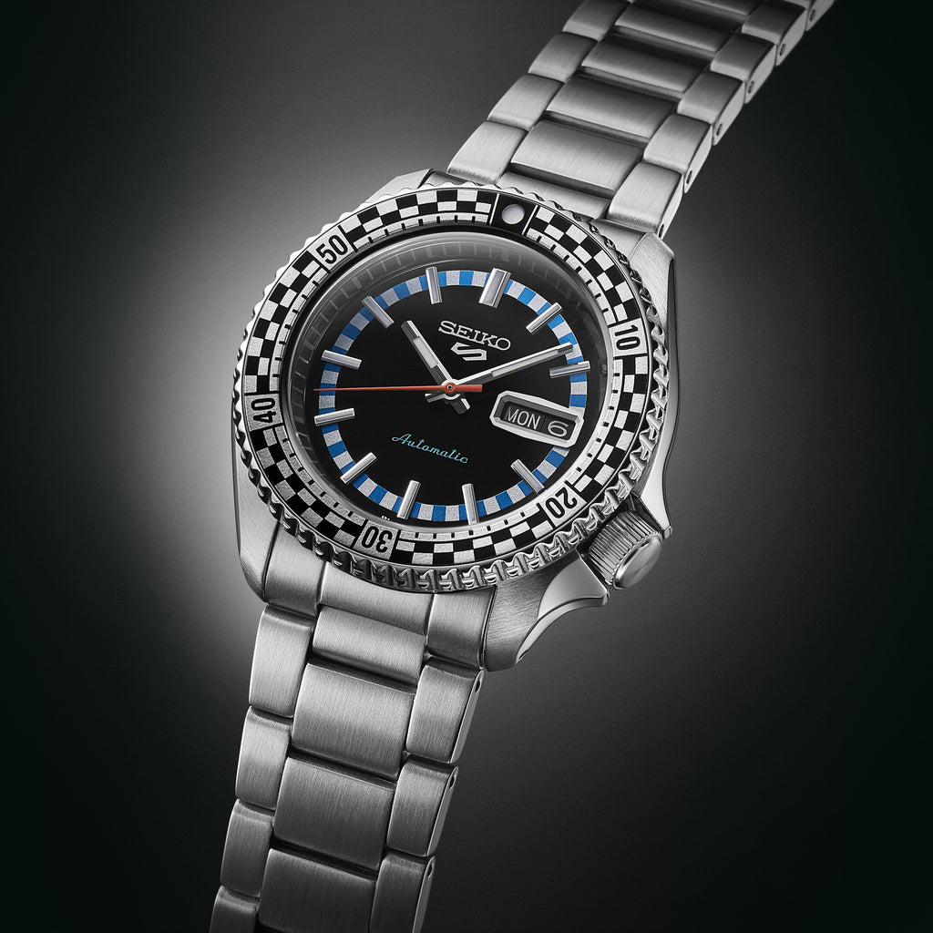 Seiko 5 Sports Retro Color Black & White Special Edition