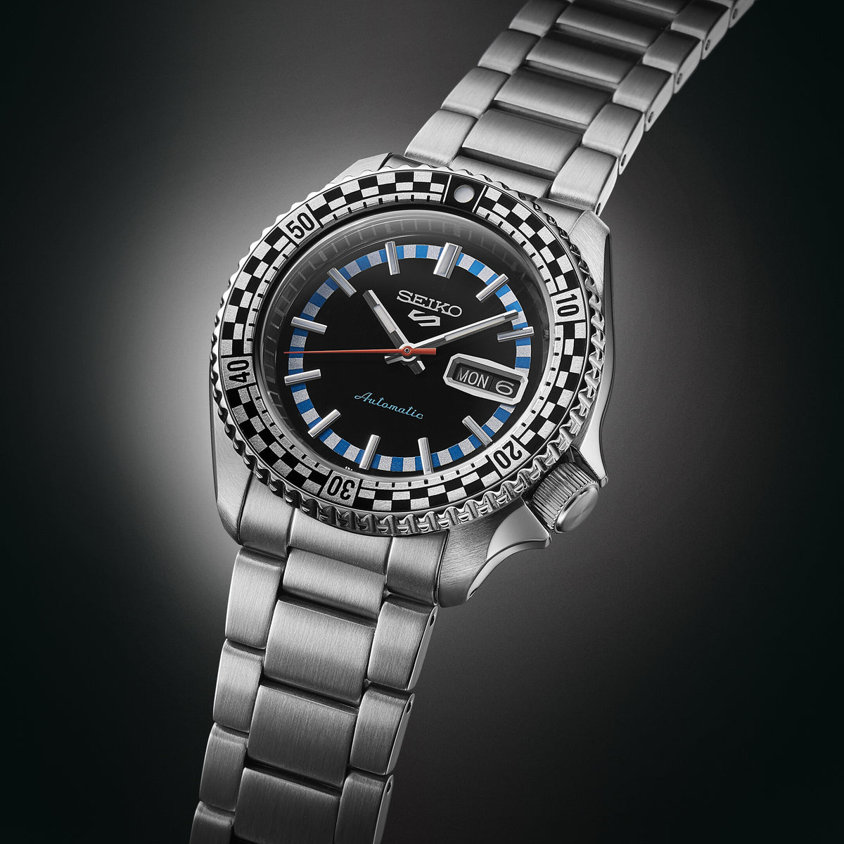 Seiko 5 Sports Retro Color Black & White Special Edition