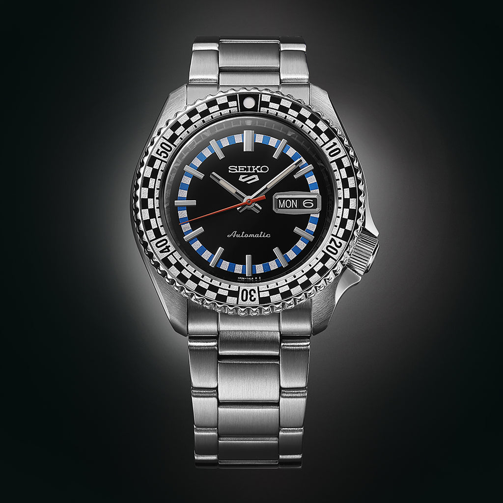 Seiko 5 Sports Retro Color Black & White Special Edition