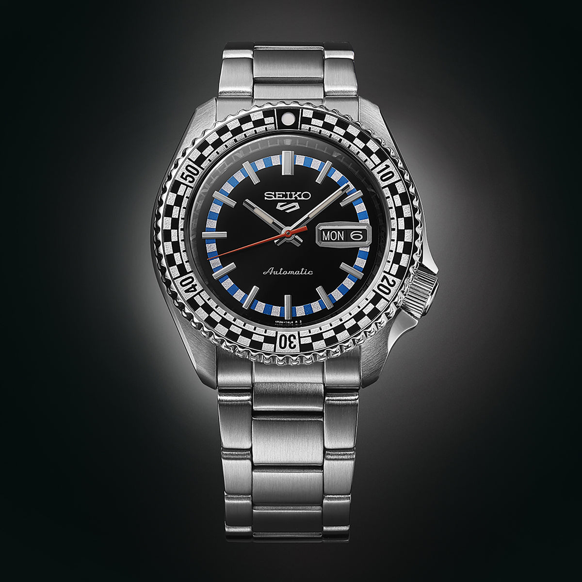 Seiko 5 Sports Retro Color Black & White Special Edition